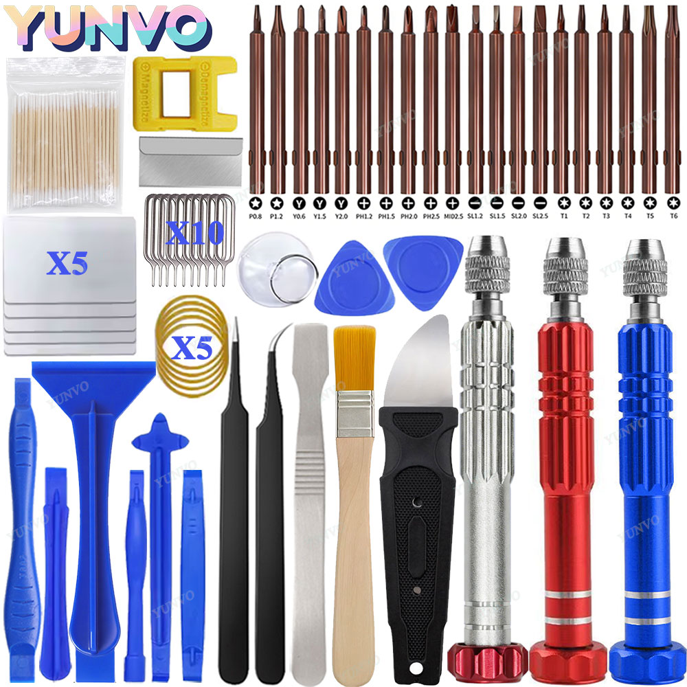 Electronics Repair Services - 58 in 1 정밀 드라이버 세트