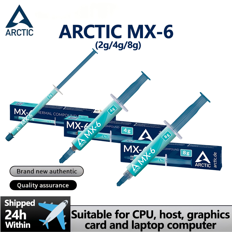 Thermal Paste Cpu - ARCTIC MX-6 (2g/4g/8g) 최고 성능의 CPU,