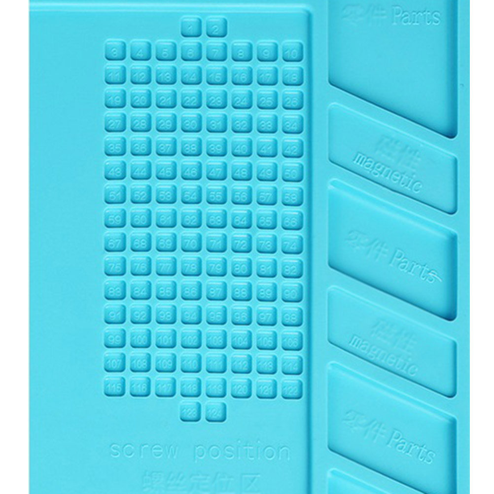 Heat Mat Silicone - S-160 자성 실리콘 납땜 매트, 내열성,