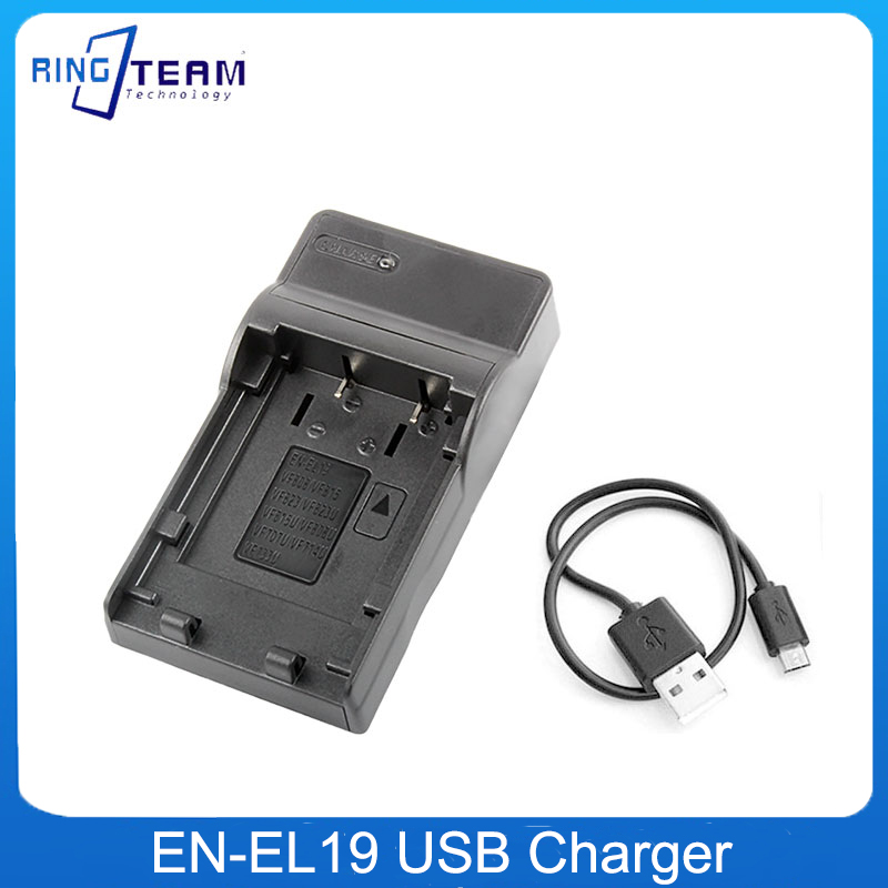 Nikon Camera D3500 - ENEL19 EN-EL19 USB 카메라 배터리 충전기
