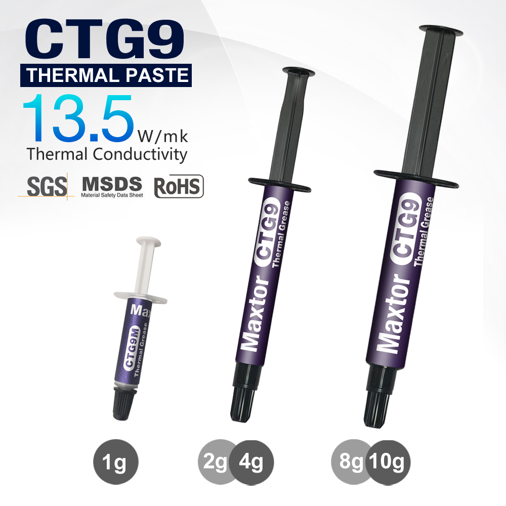 맥스토르 CTG9 1g 2g 4g 8g 써멀 페이스트  - Thermal Paste Cpu 리뷰 및 가격
