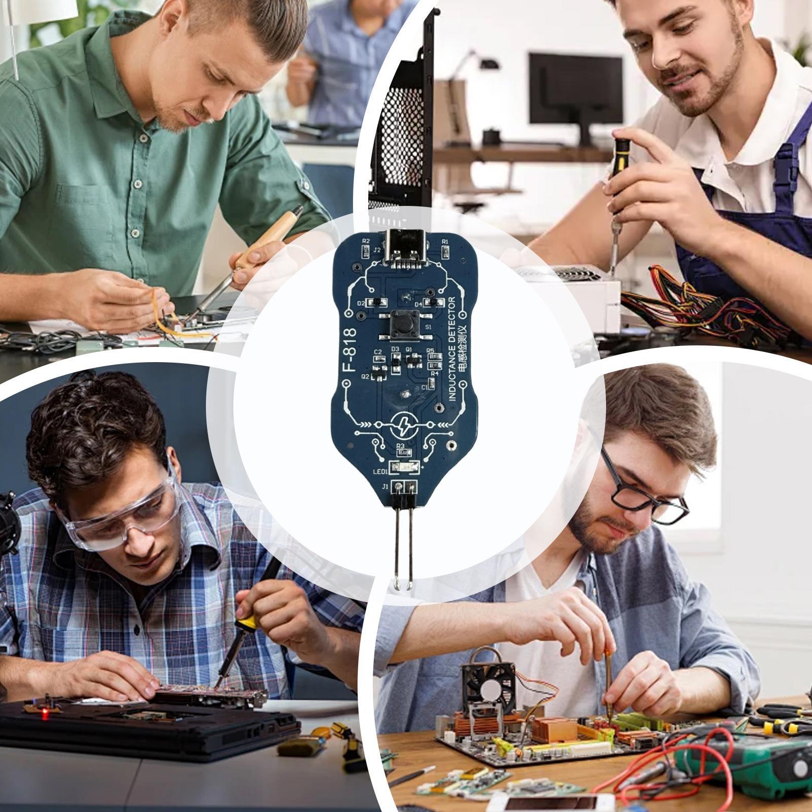 인덕턴스 테스터 전기 감지기 초보자를 위한 인덕턴스 미 - Electronics Repair For Beginners 리뷰 및 가격