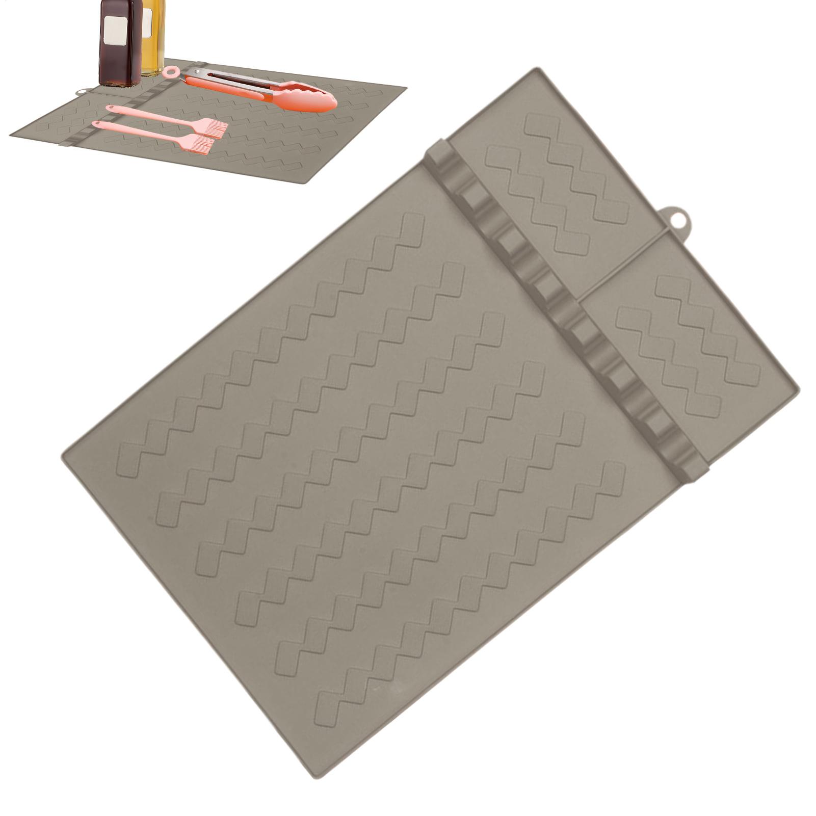 실리콘 바베큐 그릴 매트 사이드 선반 주걱 도구 패드  - Heat Mat Silicone 리뷰 및 가격