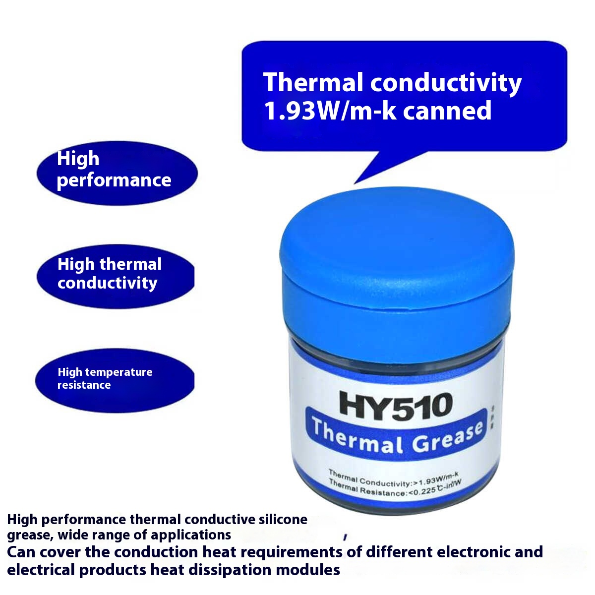 HY510 데스크탑 컴퓨터 CPU 열 그리스 화합물 페 - Thermal Paste Cpu 리뷰 및 가격