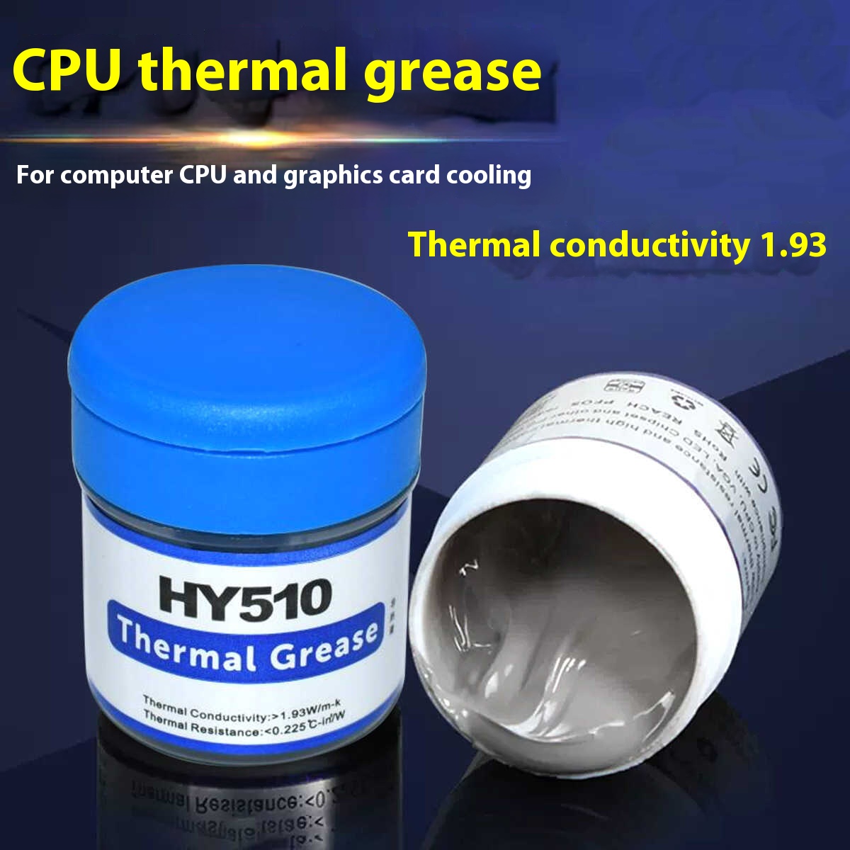 HY510 데스크탑 컴퓨터 CPU 열 그리스 화합물 페 - Thermal Paste Cpu 리뷰 및 가격