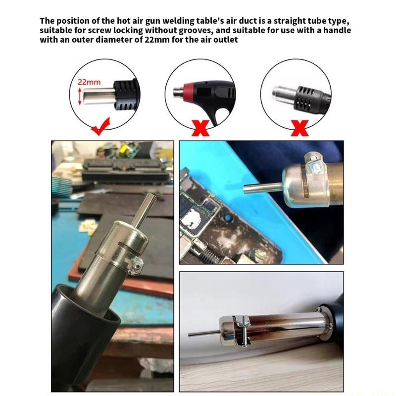 A2BE 3pcs 히트 건 노즐 세트 45도 팁 각도  - Electronics Repair Degree 리뷰 및 가격