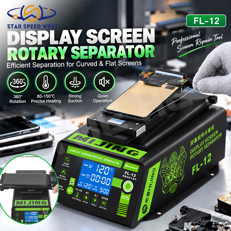 MIJING FL-12 디스플레이 화면 회전 분리 장치 - Electronics Repair Degree 리뷰 및 가격