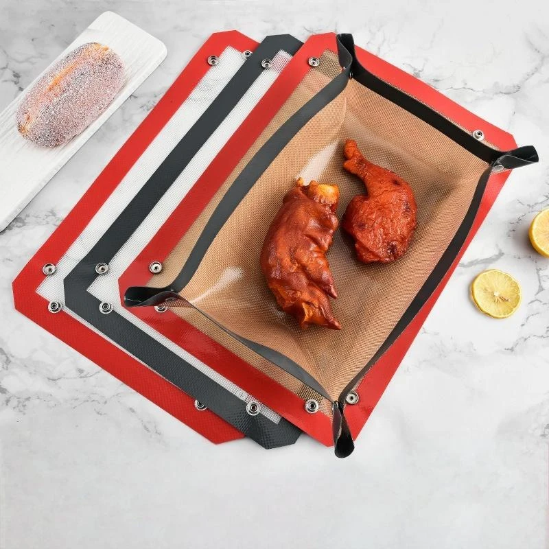 접이식 실리콘 바베큐 매트, 논스틱 오븐 매트, 빵과  - Heat Mat Silicone 리뷰 및 가격